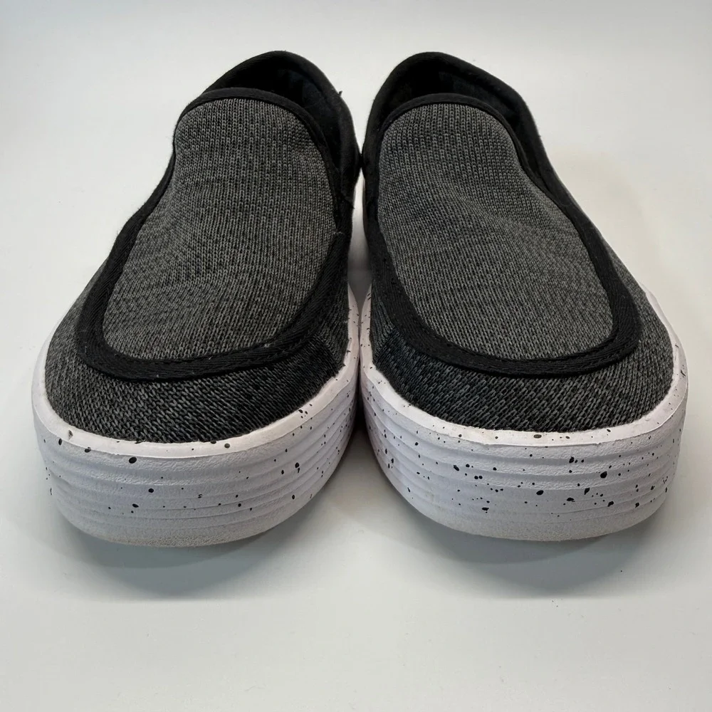 Hey Dude Sunapee W Sport Mesh Slip Pull On Shoe 40241-001 Black Women 7 - Picture 3 of 14